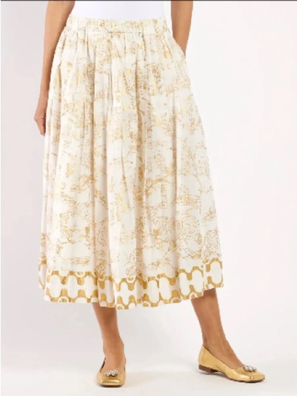 JUDE CONNALLY MEREDITH SKIRT COTTON VOILE XL